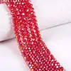 468 cuentas planas cuentas de rueda vidrio cristal diy accesorios de joyería material cuentas disco cuentas cuentas sueltas verde claro