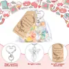 Nuevas Alas de Ángel Hebilla de Ángel Regalo de Eucaristía Bautizo de Bebé Boda Regalos Nupciales Colgante de Cristal de Amor