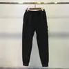 Marca Tendência Transfronteiriça Stone Novo Europeu e Americano Cor Sólida Calça Casual Distintivo de Bússola Calça Jogger Moletom Unissex Caimento Solto