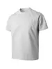Camiseta de Verano para Hombre Cleanfit Estilo Americano Resistente Desestructurada de Manga Corta Corte Boxy con Panel de Capa de Aire en Gris