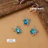 Celebridad de Internet Nuevo Estilo Lazo Diamante Octagonal Largo Cuadrado Diamante Arte de Uñas Joyería Azúcar de Roca Súper Brillante Aleación Decoración de Uñas Venta al por Mayor