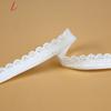 Suministros del Fabricante Cinta Elástica de Spandex de 1 cm, Banda Elástica con Borde de Brote, Ropa Íntima, Calcetines, Venta al por Mayor de Lunares Blancos
