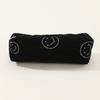 Estuche de Lápices de Pana Smiley de Gran Capacidad Bolsa de Almacenamiento para Brochas de Maquillaje Estilo Universitario Viaje Portátil Bolsa Pequeña Bolsa de Sonrisa Transfronteriza