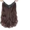 Mecha de Peruca para Aumentar o Volume do Cabelo, Estilo de Peça Única para Mulheres, Leve, Discreta, Volumosa, Camadas Altas, Ondas Grandes, Peruca Realista de Cabelo Humano