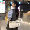 Crossbody Bag Feminina Bag Casual Mochila Mulheres High-end Canvas Bag Estudante Bag Underarm Bag Pillow Bag Shoulder Bag