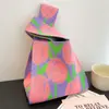 Bolsa de la Fortuna de Año Nuevo Bolsa Roja de la Suerte Bolso Tejido Nuevo Bolso Rojo de Año Nuevo para Mujer Bolsa de Regalo para Fiesta Anual Bolso al por Mayor
