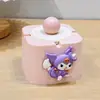 Cinzeiro com Tampa para Evitar que as Cinzas Voem, Design Fofo de Desenho Animado Gato Kt para Decoração de Mesa da Sala de Estar ou Escritório