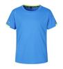 Camiseta de Verano de Seda de Hielo de Manga Corta de Secado Rápido Personalizada para Hombre y Mujer Cuello Redondo Camisa Publicitaria Maratón Deportiva Estampado
