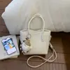 Bolso Cuadrado Pequeño Versátil de Moda 2026 Nuevo Estilo Bolso Cesta de Hombro Único Bolso Cubo Cruzado de Moda Versión Coreana Bolso para Mujer Súper Popular