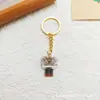 Chaveiro Leão Chinês Despertar Ping An Xilofu Flor de Bolsa Chaveiro Ano Novo Chinês Criativo Pingente de Bolsa