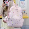 Mochila nueva estilo ins coreano para niñas, linda y fresca, bolsa escolar ligera y versátil para estudiantes de primaria, adecuada para salir