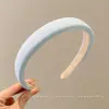 Nueva Diadema de Esponja Estilo Coreano 2025, Diadema Elegante Super de Hada, Accesorio para el Cabello, Pasador de Cuadros Dulce y Artístico
