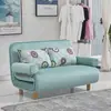 Sofá-cama dobrável, de dupla finalidade, multifuncional, adequado para ocupação individual ou dupla, ideal para apartamentos pequenos ou imóveis de aluguel, couro resistente a arranhões de gato, oferta especial, design moderno
