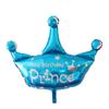 Globo de aluminio con forma de corona de príncipe grande Globo de aluminio con forma de corona de princesa grande Corona de estrella de cinco puntas Corona de diamantes