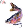 Nuevo Cebo Señuelo Multisección 10cm 18g Realista Set Multisección Señuelo de 6 Secciones para Pesca Marítima Transfronteriza
