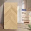 Azulejos de Madera Natural de Guangdong 600X1200 para Sala de Estar y Dormitorio, Azulejos Cerámicos con Veta de Madera Falsa para Estudio y Balcón, Patrón de Espiga