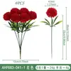 Venda Quente Transfronteiriça Flor Única de Hortênsia Artificial Flor de Crisântemo Decoração de Casa Ornamentos de Flores Artificiais Adereços Florais de Casamento Atacado
