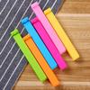 Suministro directo de fábrica moda lindo color caramelo clip para té creativo clip de sellado para bolsa de plástico plástico 14 cm clip de sellado