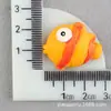 Pasador Accesorios para el Cabello DIY Accesorios de Resina Peces Pequeños Accesorios para Funda de Teléfono Accesorios Serie Oceánica Pegamento Cremoso Materiales Hechos a Mano