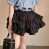 Traje Camisa Pastel Falda Niñas Moda 2025 Nueva Ropa de Primavera Niñas Falda Plisada Conjunto de Dos Piezas
