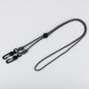 Cuerda de paraguas cuerda anti-pérdida para SLR llavero EDC cuerda trenzada cuerda para el cuello certificado de trabajo gancho doble cadena anti-pérdida cuerda trenzada
