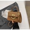 Bolsa de Mão Kelly de Luxo Leve Estilo Francês 2026 Nova Tendência Moda Design de Nicho Bolsa Transversal para Trabalho e Deslocamento Bolsa de Ombro