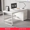 Escritorio de Oficina Moderno Sencillo con Cajón Escritorio para Computadora Estación de Trabajo para Personal de Oficina Muebles de Oficina Comerciales