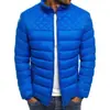 Nuevo abrigo ligero acolchado de algodón para hombre abrigo corto juvenil talla grande ropa de invierno casual cuello alto abrigo acolchado de algodón hombre