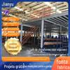 Estrutura de aço para construção de prateleiras de loft de grande extensão para serviços pesados em Guangdong, armazém de fábrica, plataforma de armazenamento de loft de várias camadas