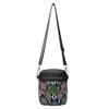 2025 Novo Design Elegante de Moda Ombro Transversal Estilo Ocidental Personalidade Ruiying Quadrada Corrente Texturizada Bolsa Transversal