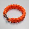 Pulsera de Paracord Ajustable Hebilla de Acero Pulsera Salvavidas Pulsera Salvavidas de Emergencia Pulsera de Camuflaje Verde Pulsera Tejida a Mano