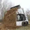 Exportación Cargador Compacto Alemán con Ruedas, Cargador para Construcción de Carreteras, Carretilla Elevadora Pequeña para Limpieza de Granjas
