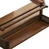 Wanmuzhen Nuevo Portavasos Drenante Chinoiserie Madera Maciza Taza de Té Juego de Té Estante de Almacenamiento Hogar Tetera Pequeño Estante de Almacenamiento