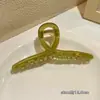 Para cabelos grossos, presilha de tubarão acrílica da moda, presilha de cabelo francesa fofa em formato de coração, presilha de garra com laço elegante para mulheres