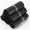 Saco preto espesso para embalagem expressa, à prova d'água e durável, saco para embalagem de e-commerce, saco expresso para logística de vestuário, em estoque para atacado