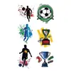 Juegos Escolares Deportes Pegatinas de Tatuaje Luminosas Color Fluorescente Impermeables Larga Duración Brazo Infantil Pegatinas Luminosas de Competición