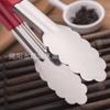 Jieyang acero inoxidable silicona pinza para alimentos precio de fábrica directo pinza para barbacoa pinza para alimentos pan pinza para buffet ensalada