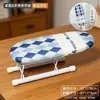 Tabla de planchar plegable de escritorio, Tabla de planchar mini para el hogar, Base pequeña para plancha eléctrica, Tabla de planchar para colgar, Soporte de escritorio para planchar