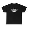 Verão Novo Puxador de Gola Redonda Manga Curta Carta Impressão Umbigo Europeu e Americano Feminino Top T-shirt
