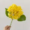 Flores Artificiales de Alta Gama con un Tacto Realista, Flores Artificiales de Hortensia para Decoraciones de Sala de Estar y Mesa de Comedor, Accesorios para Fotografía, Flores Artificiales de Hortensia
