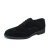Sapatos Masculinos de Comércio Exterior, Sapatos Sociais Formais de Couro Camurça, Novos Mocassins Masculinos Bico Fino, Sapatos Casuais de Tamanho Grande para Comércio Exterior