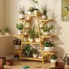 Estante para Flores de Balcón, Estante de Macetas de Múltiples Niveles, Organizador de Plantas Verdes de Interior de Múltiples Capas, Estante de Almacenamiento para Flores y Suculentas
