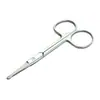 Tesoura de Beleza Yida Tesoura para Aparar Sobrancelhas Tesoura para Pelos do Nariz Gadget Prático Ferramentas de Manicure Maquiagem Cabeça Redonda Esfoliação Tesouras Pequenas Personalizadas