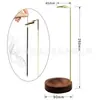 Portaincienso de Pinza de Cocodrilo Invertida para Uso Doméstico, Quemador de Incienso de Sándalo, Adorno de Incienso Estilo Zen, Soporte para Varillas de Incienso de Madera, Quemador de Incienso Invertido