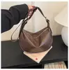 Nova bolsa de PU estilo coreano para mulheres, moderna e simples, bolsa de bolinho de alta qualidade e grande capacidade, bolsas de ombro no atacado