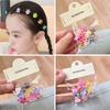 Hyuna Cor Doce Fosco Coelho Mini Presilha de Cabelo Infantil Pequena Grampo de Cabelo Pequeno Joia Pequena Fofa Mini Presilha Fosca