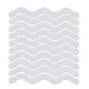 Fita Antiderrapante Transparente Resistente ao Desgaste para Escadas de Piso, Adesivo Forte, Impermeável, Formato S, Adesivos Antiderrapantes para Banheiro de PEVA