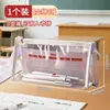 Estuche Transparente para Examen Deli Bc515, Adecuado para Exámenes, con Gran Capacidad y Cremallera de Plástico para Exámenes de Graduación y Públicos