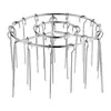 Rack de brochetas extraíble de acero inoxidable, nuevo rack para barbacoa, especial para freidora de aire, parrilla redonda colgante, venta al por mayor de fábrica