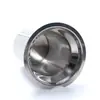 Colador de té moderno y sencillo de acero inoxidable resistente a la corrosión, barril 304, filtro para tetera con orificio para fugas y corrosión.